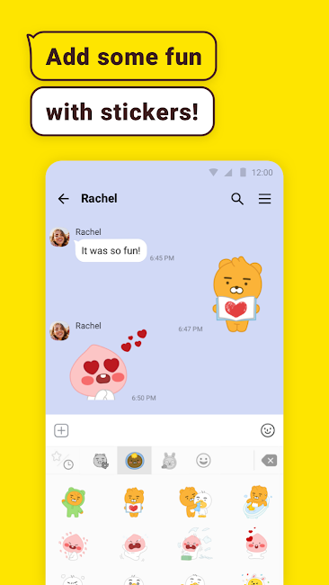 KakaoTalk - chat với stickers
